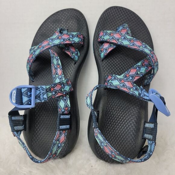 Chaco Z Cloud 2 Trace Eclipse Bleu Sport Sandals SIze 8 - Picture 6 of 10